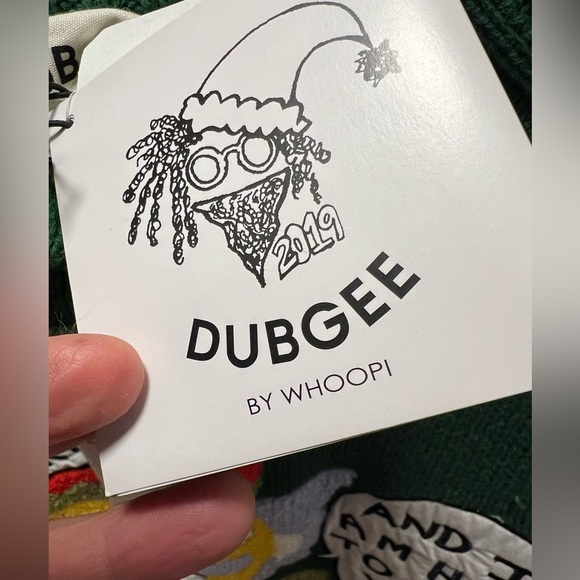 21. Dubgee Whoopi Goldberg Nutcracker Holiday Christmas Sweater NWT - Picture 11 of 16